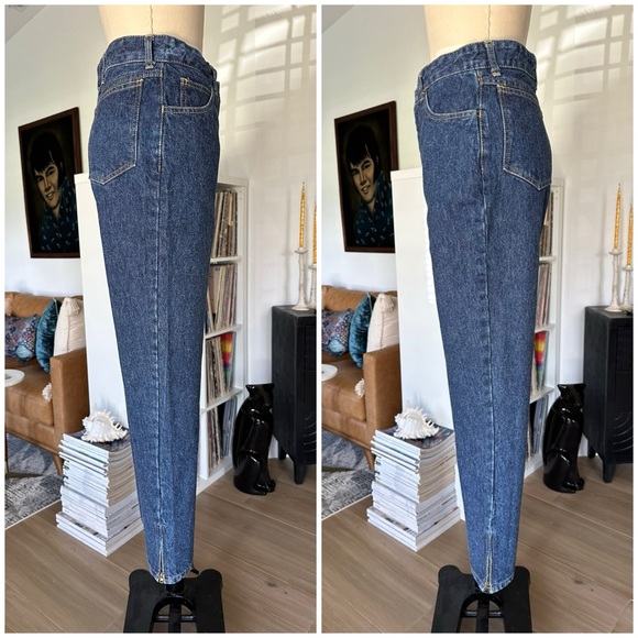 Vintage 80’s/90’s BONGO Ankle Zip Jeans - Picture 3 of 15